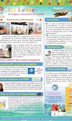 lettre de l'espace rencontre le creuset de novembre 2025